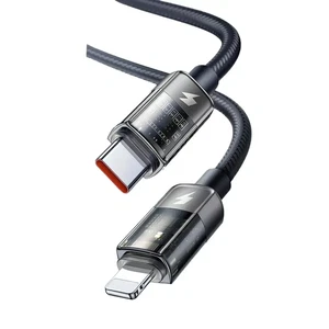 Mcdodo CA-3160 Type-c To Lightning 36w Led Göstergeli Data/şarj Kablosu 1.2m - Siyah - Görsel 2