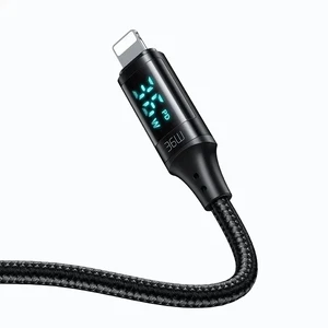 Mcdodo CA-1030 36W Type-C To Lightning Dijital Göstergeli Data Şarj Kablosu 1.2m - Görsel 2