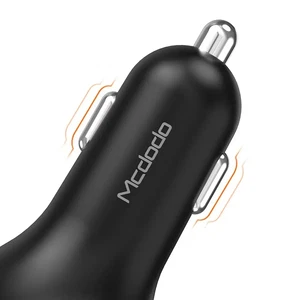 Mcdodo CC-6880 3.1A 2xUSB Çıkışlı Bluetooth Kulaklıklı Araç Şarj Cihazı Siyah - Görsel 3