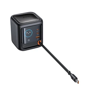 Mcdodo CH-1391 FreeGo Pro 100W Power Station Geri Çekilebilir Kablolu Şarj Adaptörü - Görsel 2