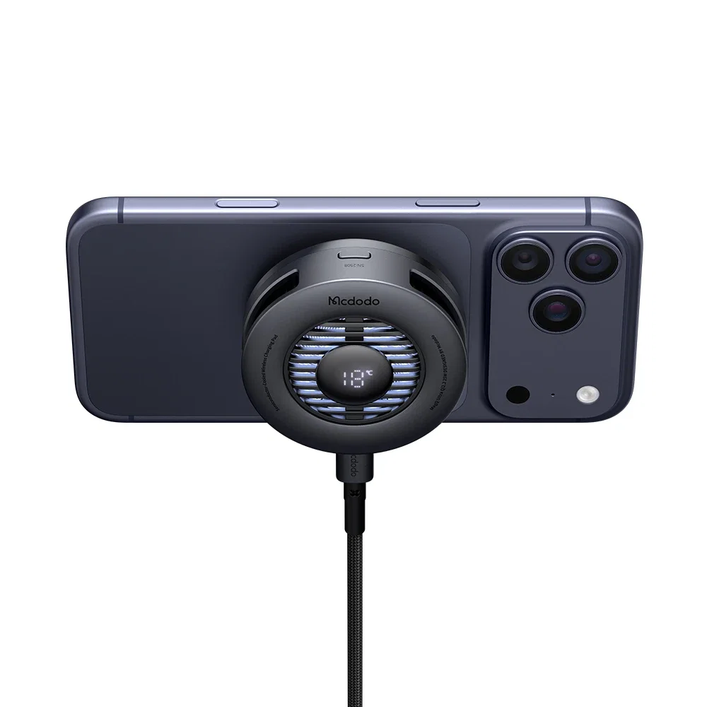 Mcdodo CH-8410 MagQ Ultra qi2.2 25W TEC Soğutmalı Kablosuz Şarj Cihazı - Görsel 8