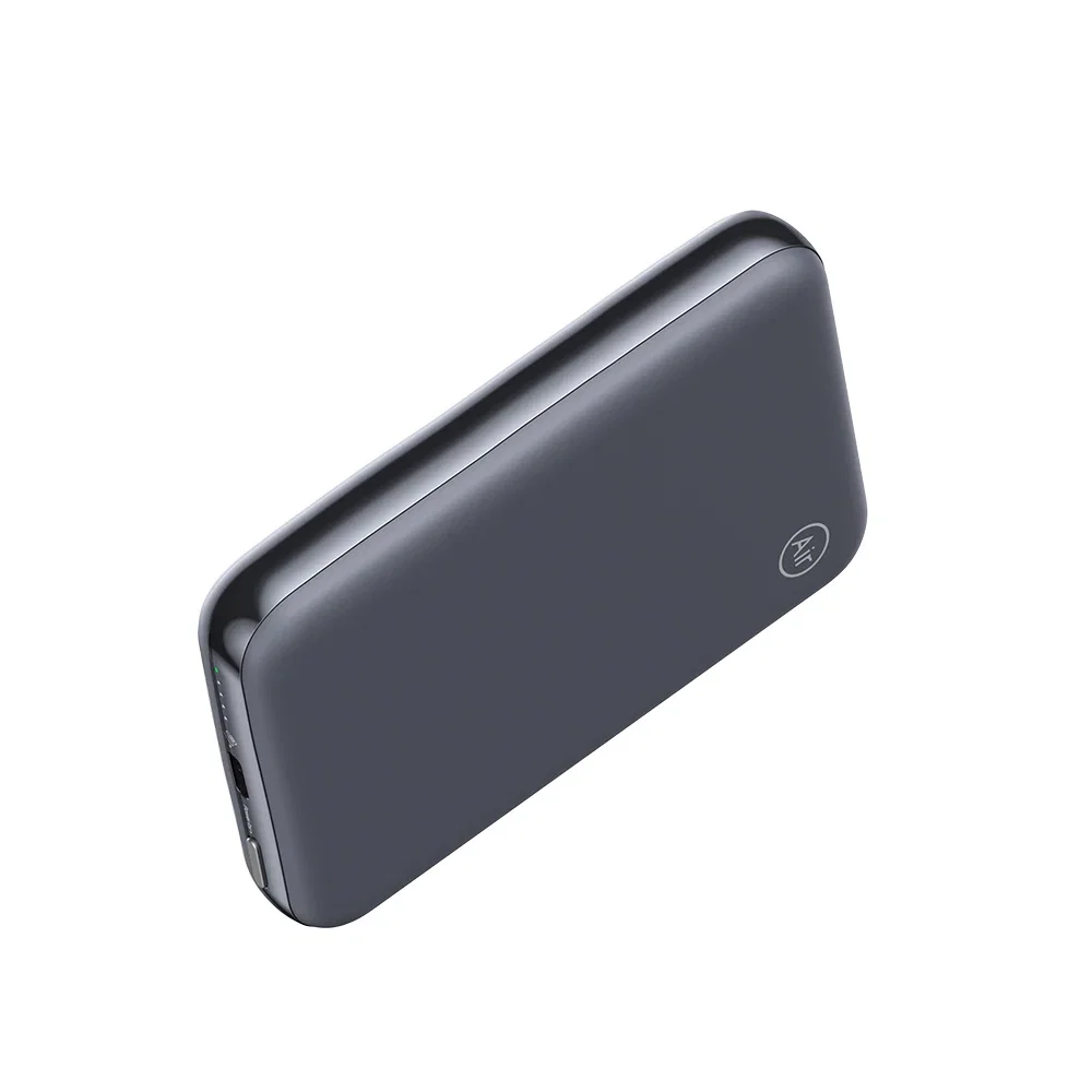 Mcdodo MC-2431 MetaAir Qi2.2 25W 10000mAh 35W Ultra İnce Metal Manyetik Kablosuz Powerbank Siyah - Görsel 2