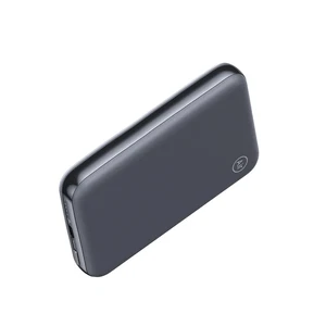 Mcdodo MC-2431 MetaAir Qi2.2 25W 10000mAh 35W Ultra İnce Metal Manyetik Kablosuz Powerbank Siyah - Görsel 2