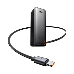 Mcdodo MC-3181 10000mAh 30W 3'ü 1 Arada LED Ekranlı Powerbank Siyah - Görsel 1