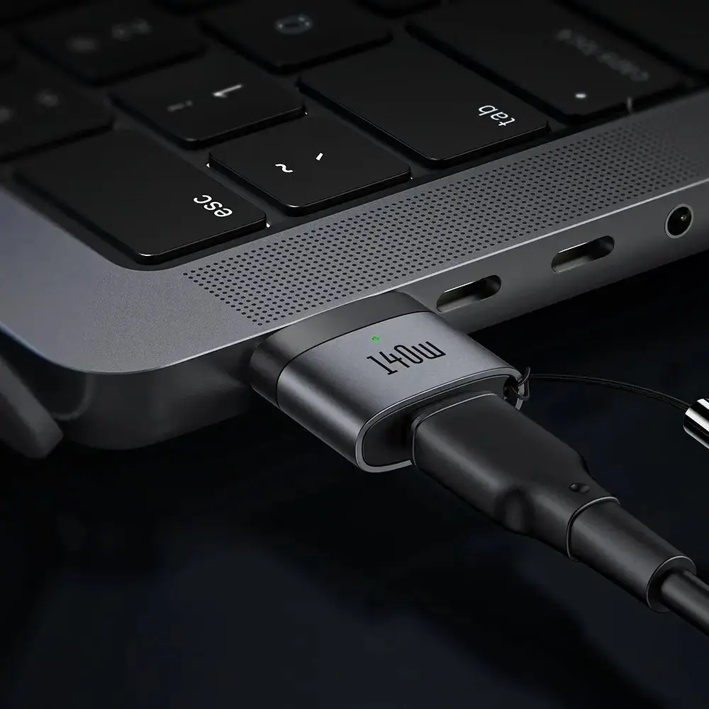 MCDODO OT-6850 140 W USB-C TO MAGSAFE DÖNÜŞTÜRÜCÜ- SİYAH - Görsel 4