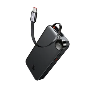 Mcdodo MC-3870 10000mAh 30w A+c Dijital Göstergeli Powerbank (Dahili Type-c Geri Çekilebilir Kablo) - Görsel 2