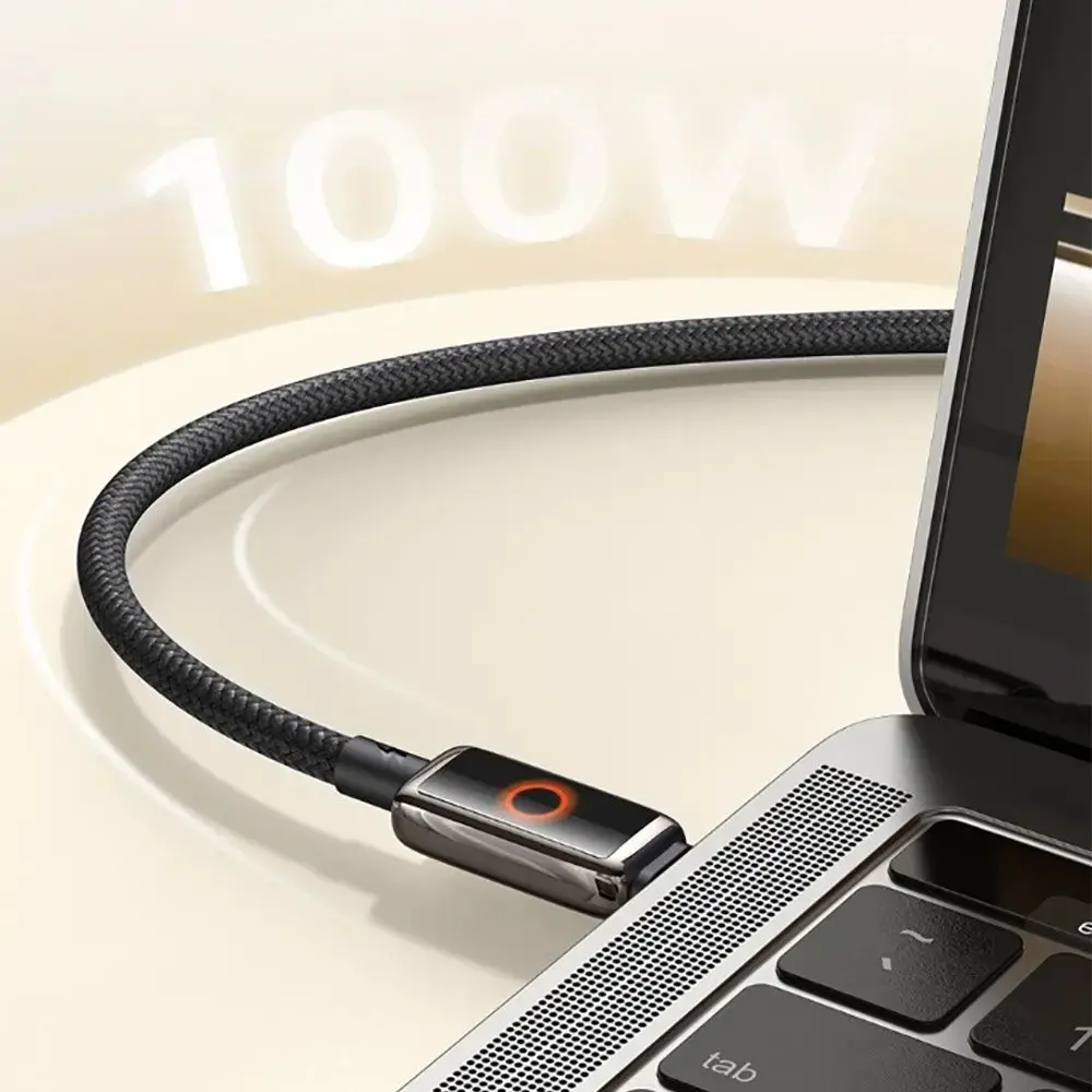 MCDODO CA-6681 100 W TYPE-C TO TYPE-C NEFES ALAN IŞIK GÖSTERGELİ PREMİUM KABLO 1.2M - Görsel 5
