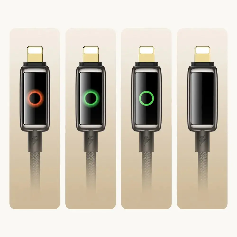 MCDODO CA-6670 1.2M USB-C TO LIGHTNİNG NEFES ALAN IŞIK GÖSTERGELİ 36 W PREMİUM KABLO - Görsel 3