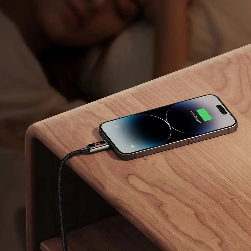 MCDODO CA-6670 1.2M USB-C TO LIGHTNİNG NEFES ALAN IŞIK GÖSTERGELİ 36 W PREMİUM KABLO - Görsel 6