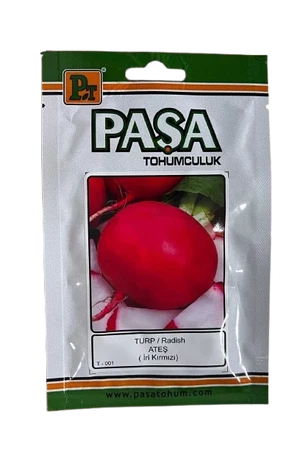 PAŞA İRİ TURP KIRMIZI 10 GR-ATEŞ - Görsel 1