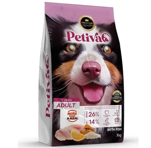 Petiva Yetişkin Balıklı Köpek Maması 3 kg - Görsel 1