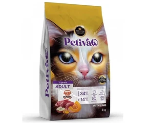 Petiva Yetişkin Kuzulu Kedi Maması 7 kg - Görsel 1
