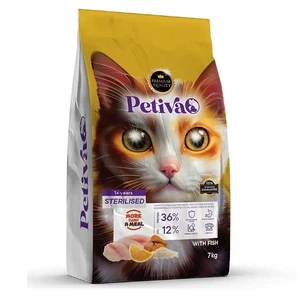 Petiva Kısırlaştırılmış Balıklı Kedi Maması 7 kg - Görsel 1