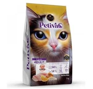 Petiva Yetişkin Balıklı Kedi Maması 7 kg - Görsel 1