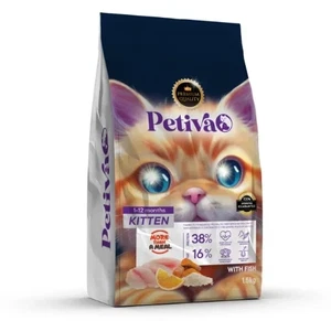 Petiva Yavru Balıklı Kedi Maması 1.5 kg - Görsel 1
