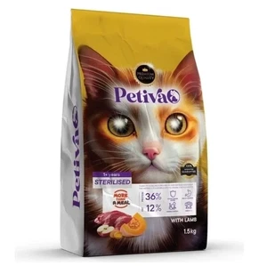 Petiva Kısırlaştırılmış Kuzulu Kedi Maması 1.5 kg - Görsel 1