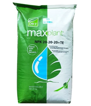 MAXPLANT(DR) 20-20-20+TE 25 KG - Görsel 1