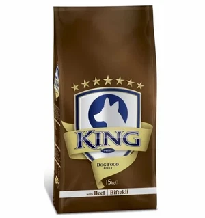 KİNG YETİŞKİN KÖPEK MAMASI BİFTEKLİ - Görsel 1