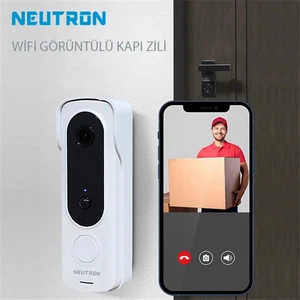 NEUTRON NTL-SB-02MP WİFİ GÖRÜNTÜLÜ KAPI ZİLİ - Görsel 2
