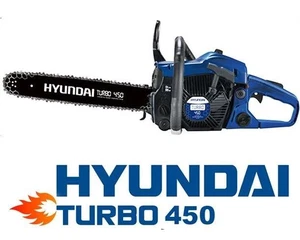 Hyundai Turbo 450 Motorlu Testere Benzinli Ağaç Kesim Motoru - Görsel 1