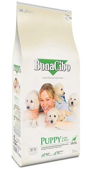 BONACİBO PUPPY LAMB |* RİCE 15 KG - Görsel 1
