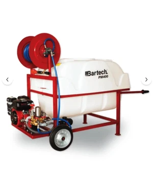 Bartech 400 Litre 22'lik Akuple Pompa ( 100 Mt Hortum Ve Avrupa Tabanca Dahil ) - Görsel 1