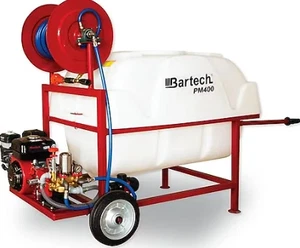 Bartech 400 Litre 22'lik Pompa ( 100 Mt Hortum Ve Avrupa Tabanca Dahil ) - Görsel 1