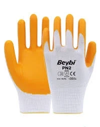 BEYBİ SARI NİTRİL ELDİVEN PN-2 10 NUM - Görsel 1