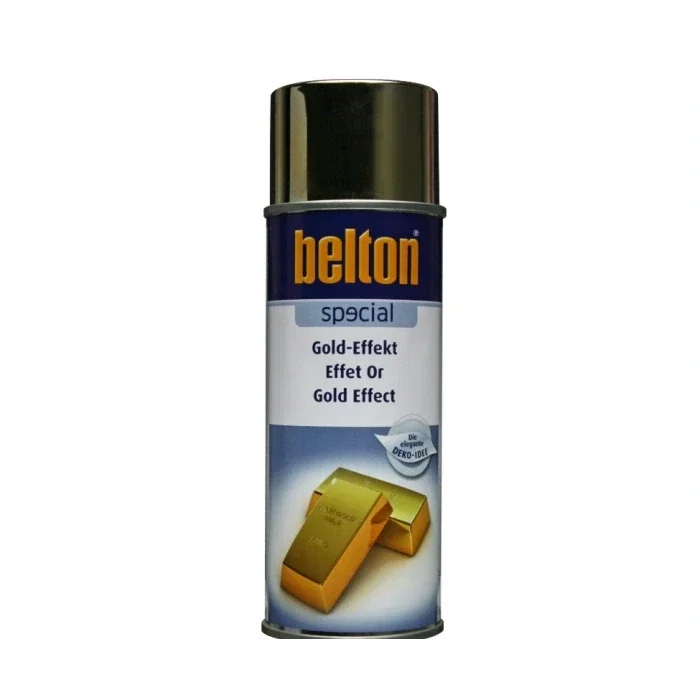 Molotow Belton Premium Sprey Boya 400 ml. Gold Effect - Görsel 1