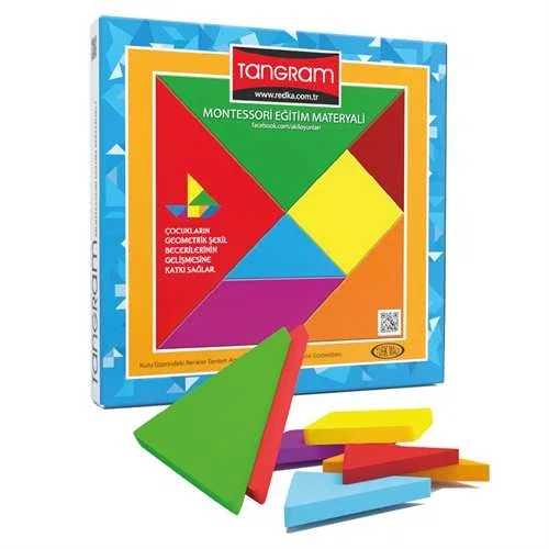 REDKA RENKLİ TANGRAM - Görsel 1
