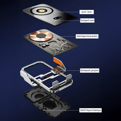 VENANDİN OPX-2010 LOCKSAFE  KABLOSUZ ARAÇ ŞARJI - Görsel 3