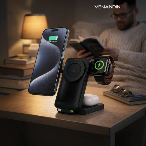 VENANDİN OPX-1030 KABLOSUZ MASAÜSTÜ ŞARJI - Görsel 4