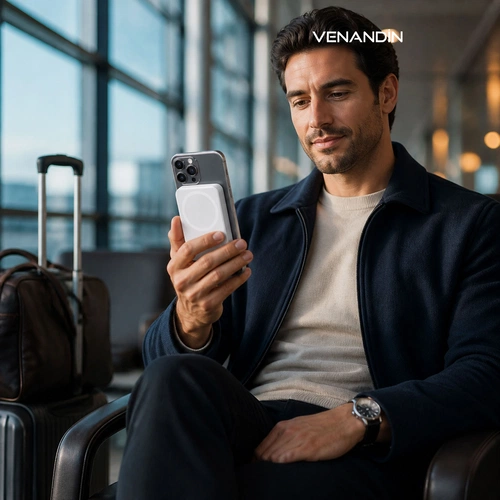 VENANDİN MS-10000 MAGSAFE POWERBANK 10000mAh - Görsel 3