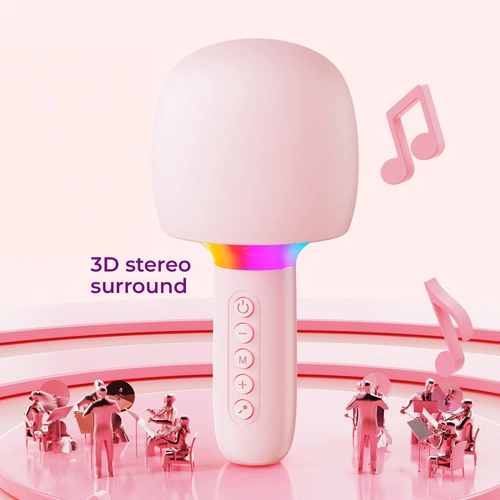 VENANDİN SPGMC-001 VN/GM-001 GlowMic KARAOKE MİKROFON - Görsel 4