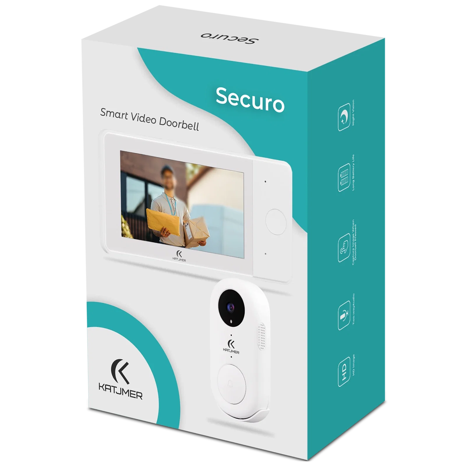 KATJMER Securo Kapı Megafonu VDSEC-001 - Görsel 5