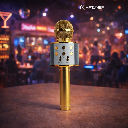 KATJMER KT-KM001 KARAOKE MİKROFON - Görsel 3