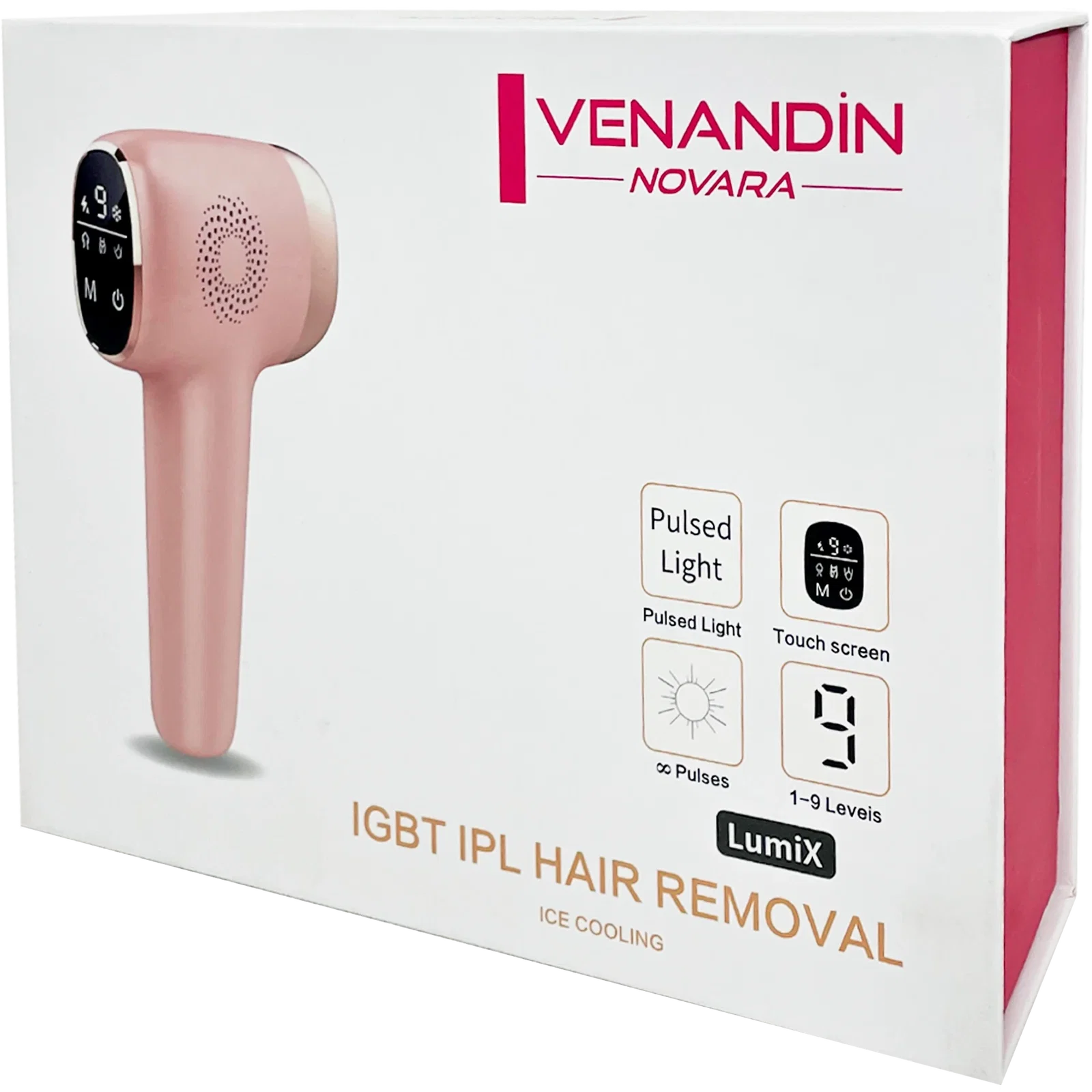 VENANDİN LUMİX EPİLASYON CİHAZI - Görsel 5