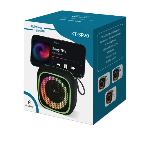 KATJMER KT-SP20 SPEAKER - Görsel 5