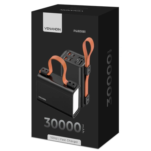 VENANDİN PWB30B1 100W 30,000MAH POWERBANK - Görsel 5
