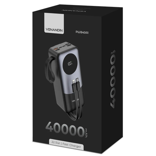 VENANDİN PWB40A1 22,5W 40,000MAH POWERBANK - Görsel 5