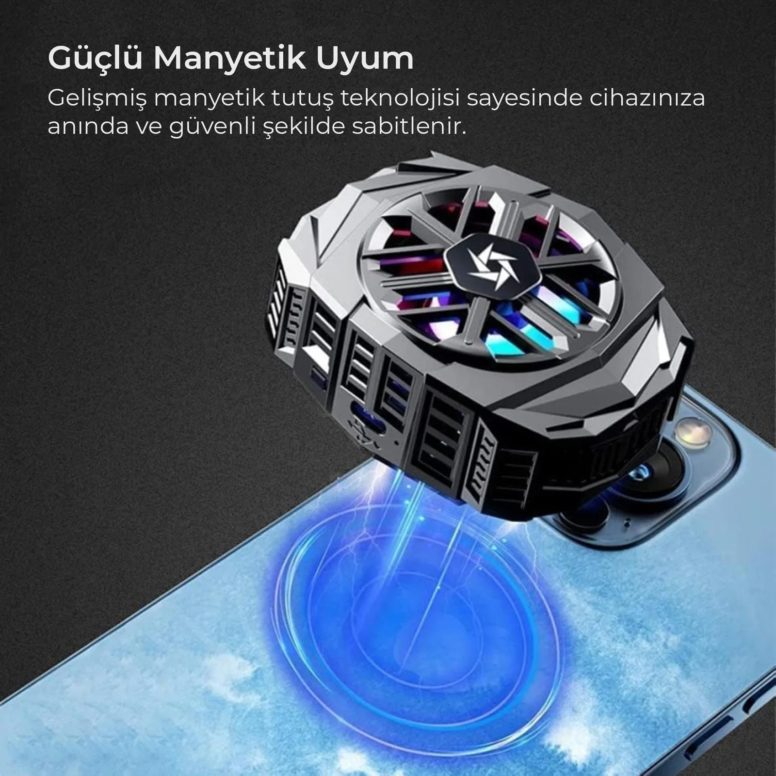 KATJMER SL-03 TELEFON SOĞUTUCU FAN - Görsel 3