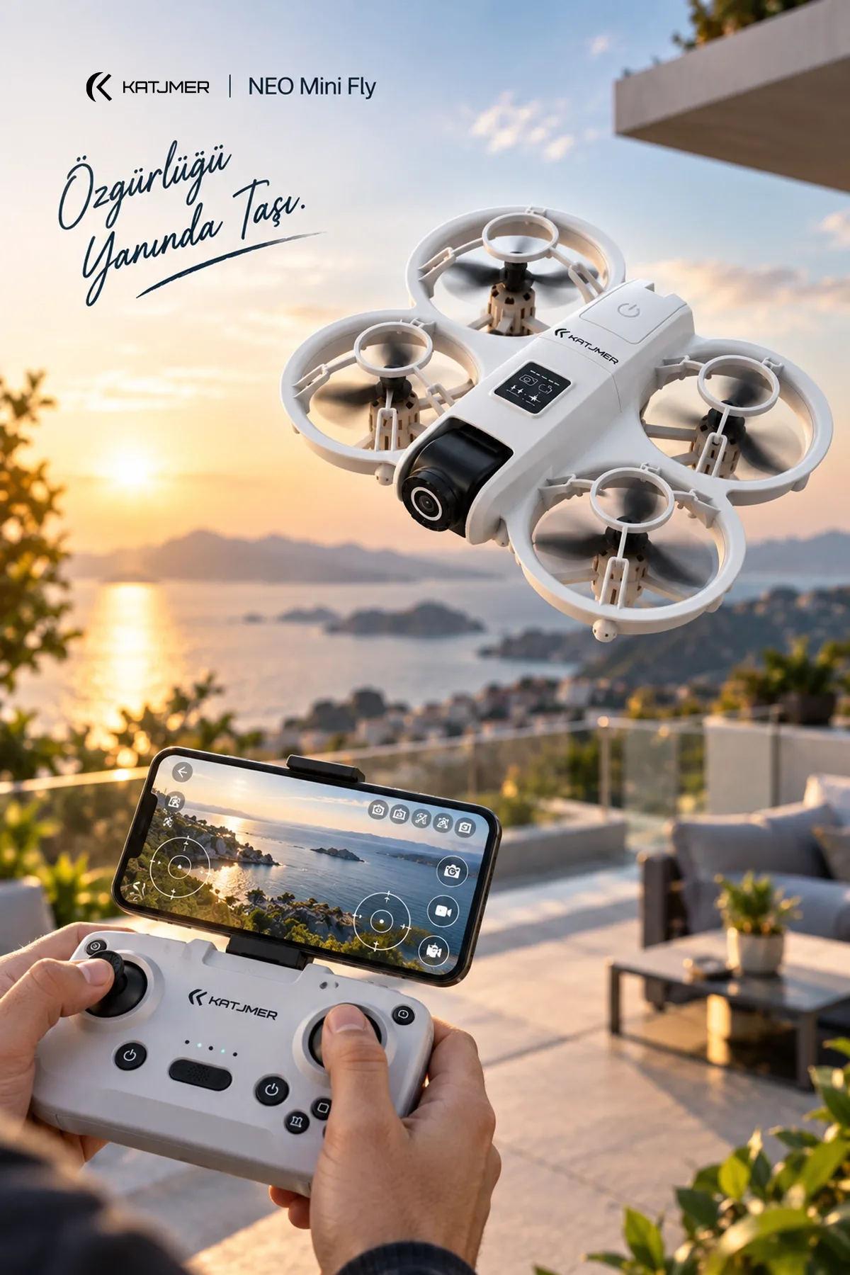 KATJMER S11 NEO MİNİ FLY DRONE - Görsel 7