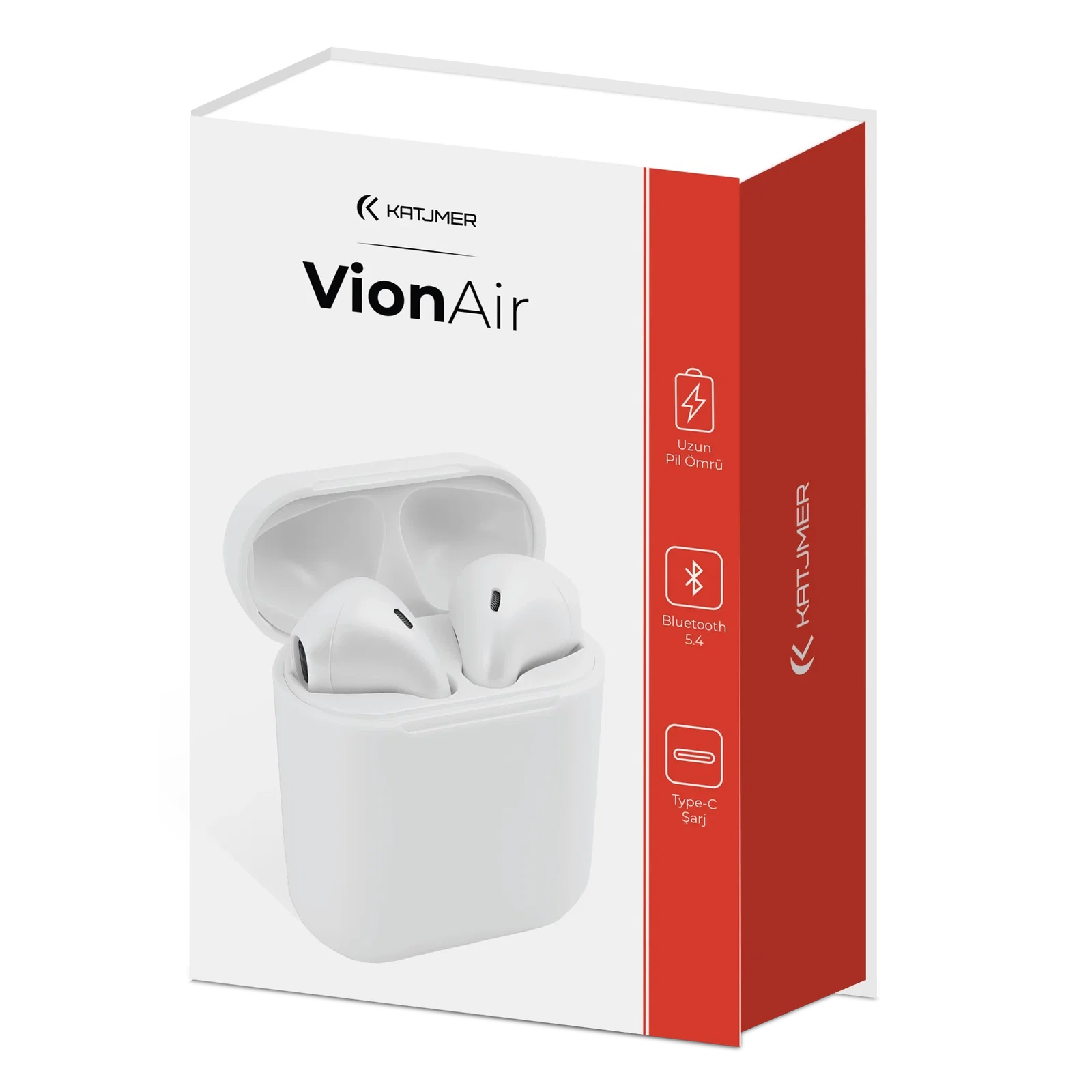 KATJMER HPVNPR-002 Vion Air Bluetooth Kulaklık - Görsel 5