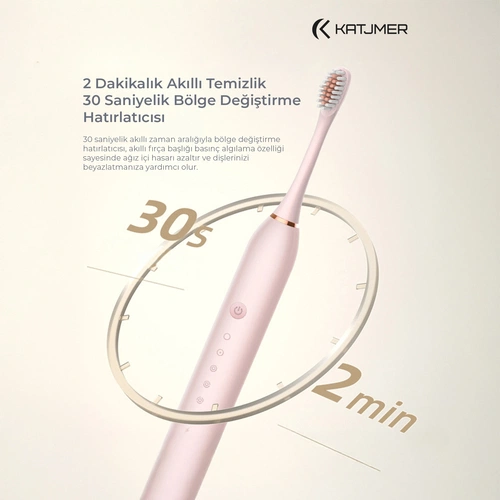 KATJMER KJ/DR-001 X-3 Dentora Elektrikli Diş Fırçası - Görsel 4