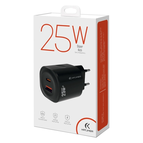 KATJMER KJ-25P-N PD 25W ŞARJ ADAPTÖRÜ - Görsel 4