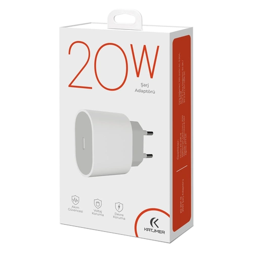 KATJMER KJ-20P-N PD 20W ŞARJ ADAPTÖRÜ - Görsel 4
