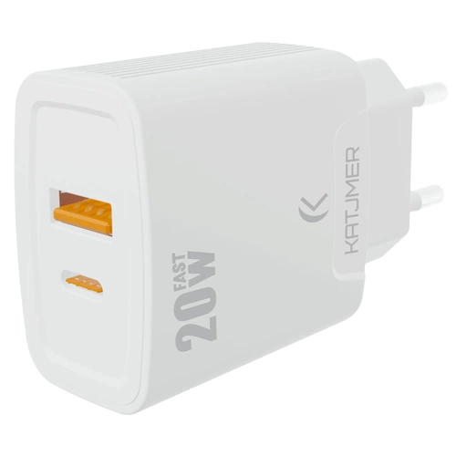 KATJMER KJ-20UP-N USB-PD 20W ŞARJ ADAPTÖRÜ - Görsel 1