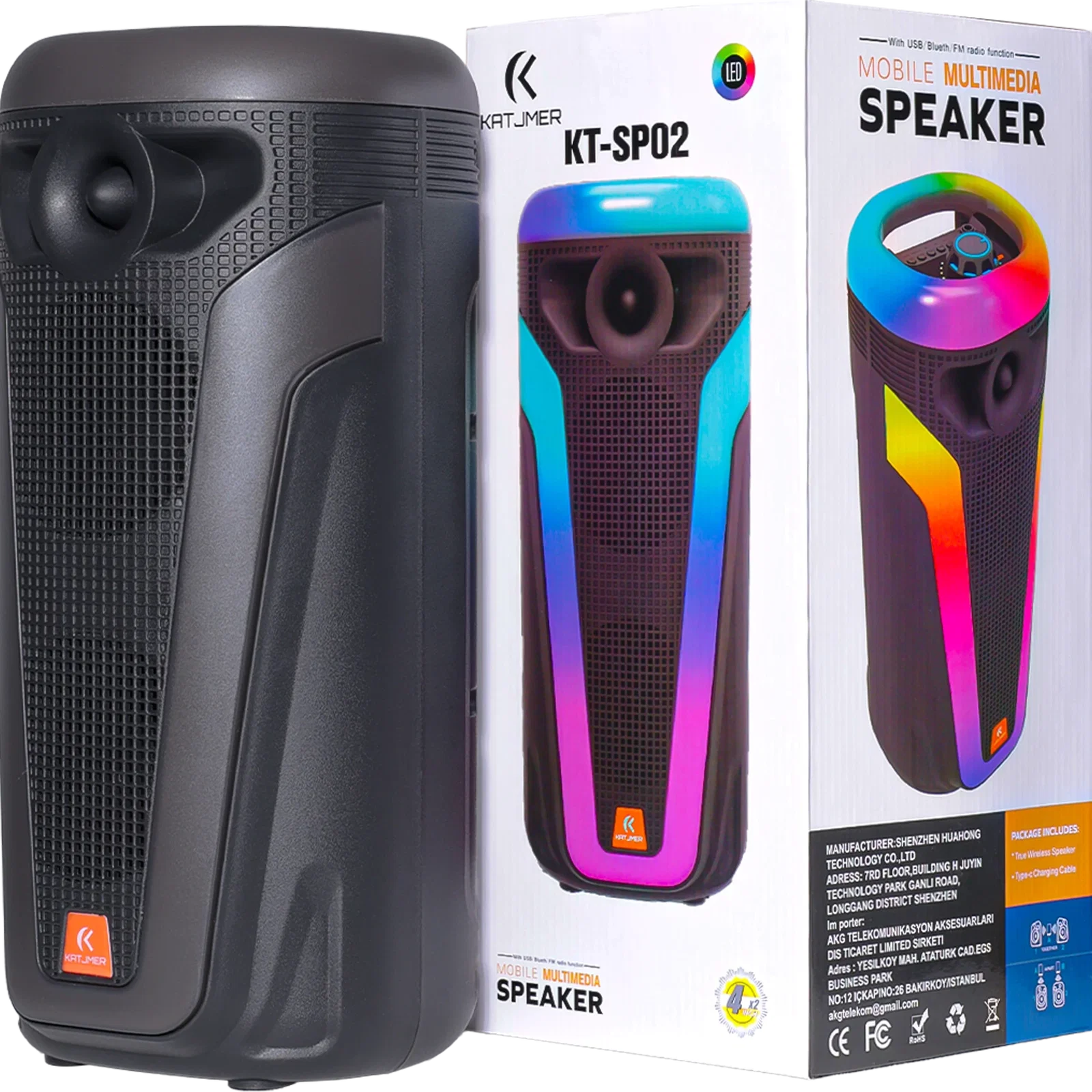 KATJMER KT-SP03 SPEAKER - Görsel 5