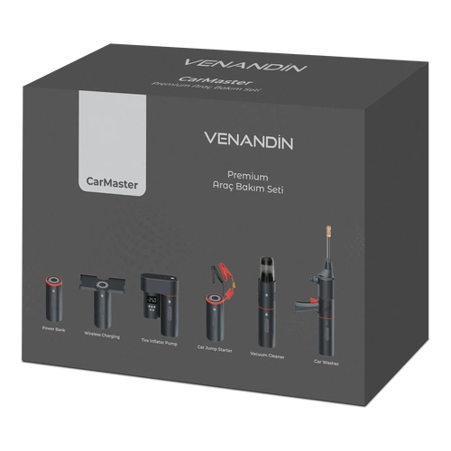 VENANDİN CRMS-001 CarMaster Profesyonel Araç Bakım ve Yardım Seti - Görsel 2