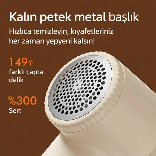 KATJMER KJ/PL-001 Pellino Tiftik Temizleyici - Görsel 2